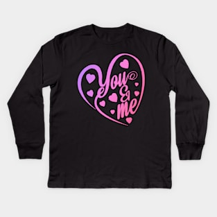 Loving Heart Kids Long Sleeve T-Shirt